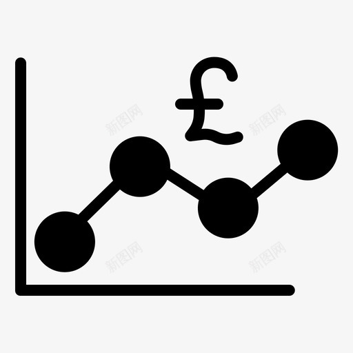 图表分析货币图标svg_新图网 https://ixintu.com 分析 图表 货币
