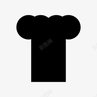 厨师帽食物工作图标图标