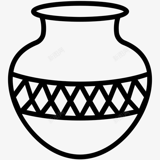 传统壶巴基斯坦陶器巴基斯坦文化和地标概述图标svg_新图网 https://ixintu.com 传统壶 巴基斯坦文化和地标概述图标 巴基斯坦陶器