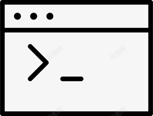 浏览器代码控制台图标图标