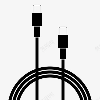 usbc到usbcusbc到usbc电缆图标图标