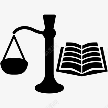 公民权利平衡书籍图标图标