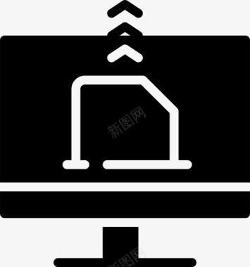 电子邮件通讯电脑图标图标