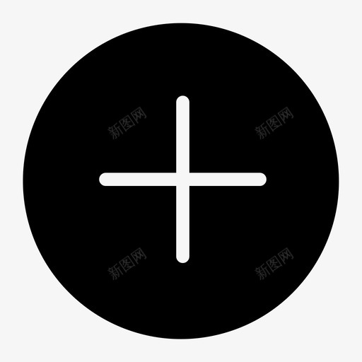 添加-填充svg_新图网 https://ixintu.com 添加-填充