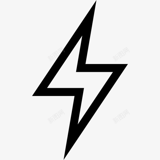 lightbolt电力能源图标svg_新图网 https://ixintu.com lightbolt 微型 电力 能源