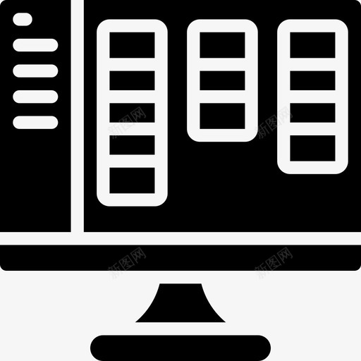 任务软件计算机人力资源图标svg_新图网 https://ixintu.com 人力资源 任务分配 任务软件 计算机