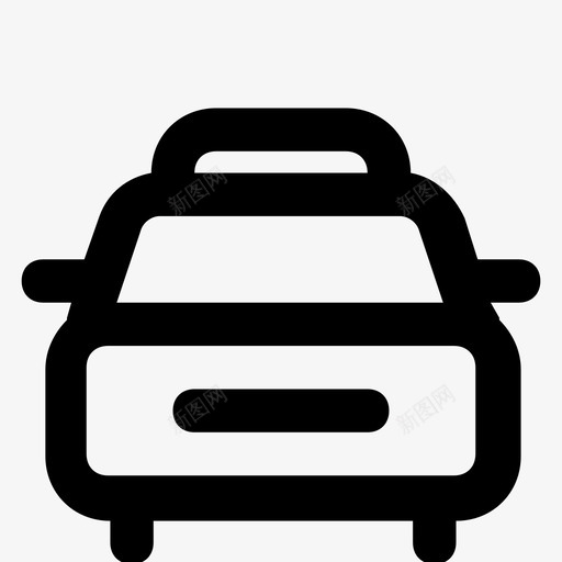 出租车汽车交通工具图标svg_新图网 https://ixintu.com 交通工具 出租车 旅游 旅游交通和标志 汽车