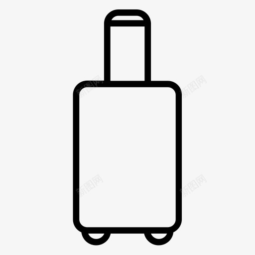 行李包手提箱图标svg_新图网 https://ixintu.com 包 度假 手提箱 旅游度假 旅行 行李