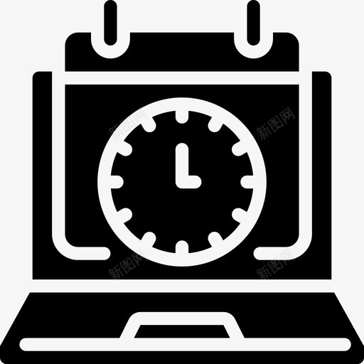计划时间管理人力资源任务分配图标svg_新图网 https://ixintu.com 人力资源 任务分配 计划时间管理