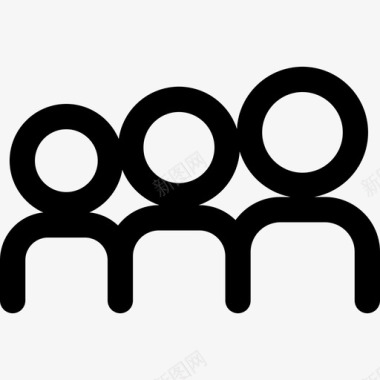 Myspace徽标社交网站线性图标图标