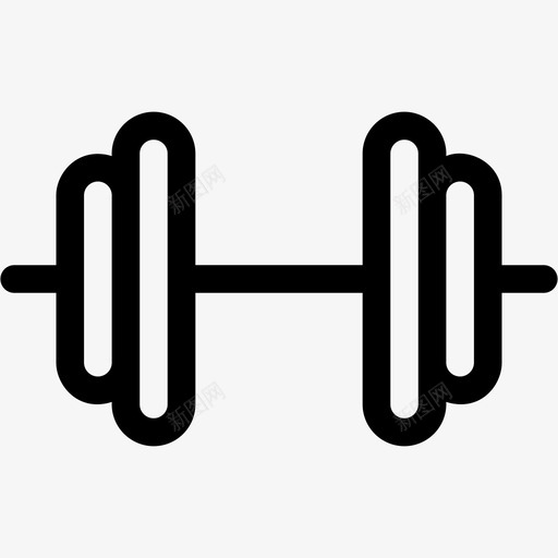 健身房健身锻炼图标svg_新图网 https://ixintu.com 健身 健身房 壶铃 迷你 锻炼