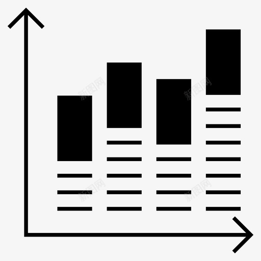 图表分析统计图标svg_新图网 https://ixintu.com 业务图表和图表 分析 图表 统计