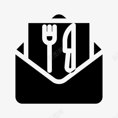 叉子晚餐刀图标图标