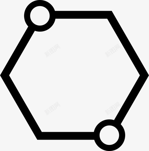 化学结构原子键图标svg_新图网 https://ixintu.com 分子 化合物 化学 化学分子 化学结构 原子 键