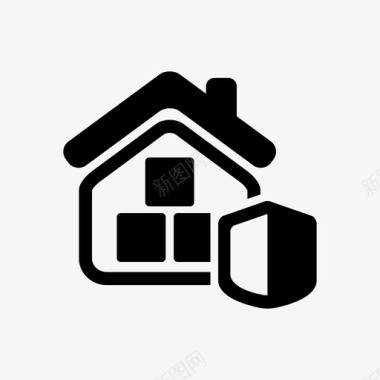 家居用品保险家具房屋图标图标