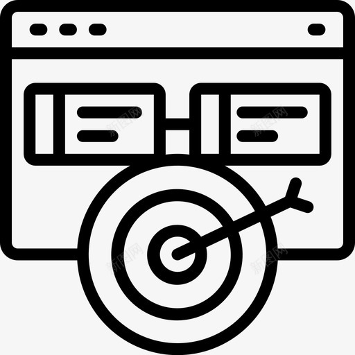 目标管理人力资源任务管理图标svg_新图网 https://ixintu.com 人力资源 任务分配 任务大纲 任务管理 目标管理