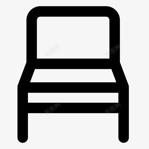 椅子坐着图标svg_新图网 https://ixintu.com 坐着 椅子
