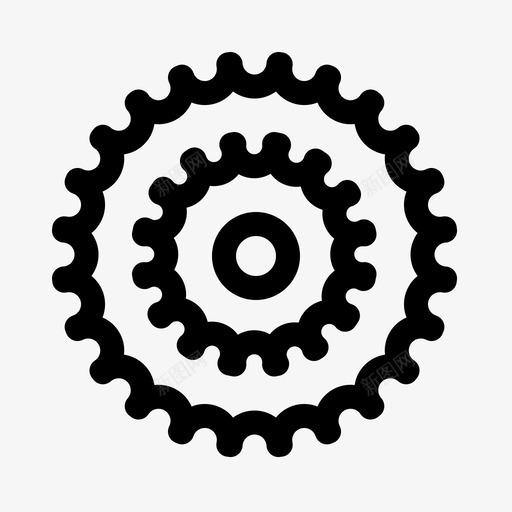 磁带自行车部件图标svg_新图网 https://ixintu.com 磁带 自行车 部件 零件