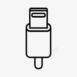 网络线缆电缆连接器线缆图标高清图片