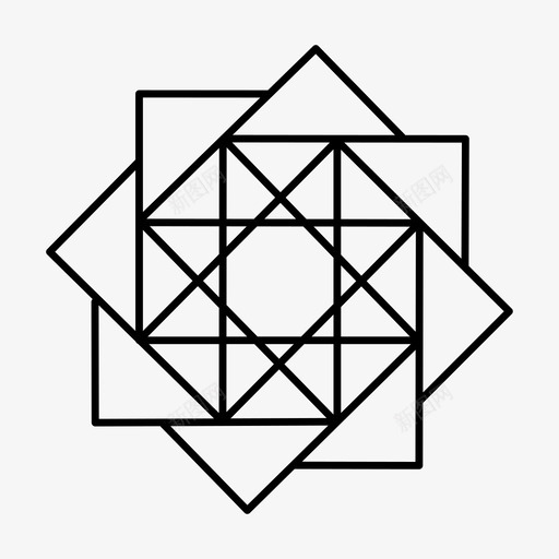 神圣的几何学古代的精神的图标svg_新图网 https://ixintu.com 古代的 神圣的几何学 精神的 终极的宇宙 象征性的