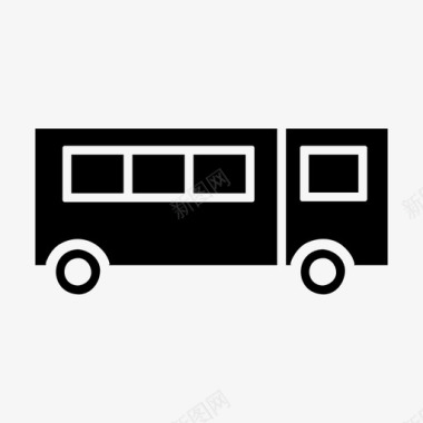 巴士巴士学校运输图标图标