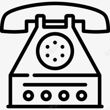 商务电话电话历史直线电话图标图标