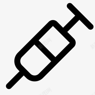 注射医生健康图标图标