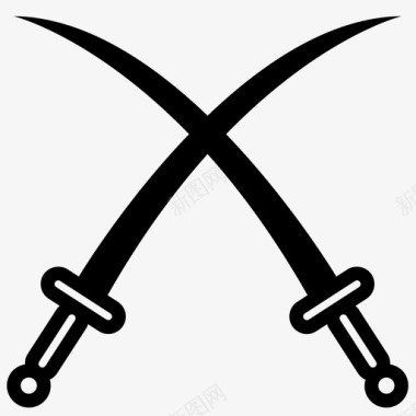 剑战斗战士图标图标