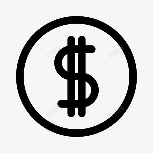 货币法定货币电子商务图标svg_新图网 https://ixintu.com 法定货币 电子商务 货币