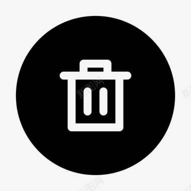 删除垃圾桶用户界面图标图标
