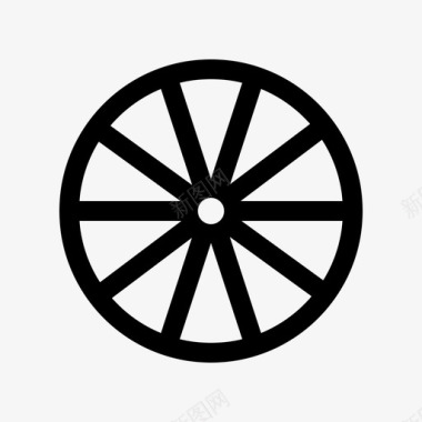 车轮路自行车轮胎图标图标