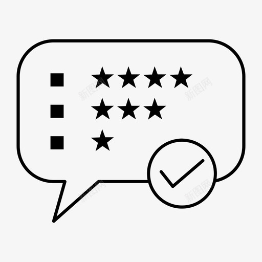 评分评估反馈图标svg_新图网 https://ixintu.com 反馈 回应 回顾 评估 评分