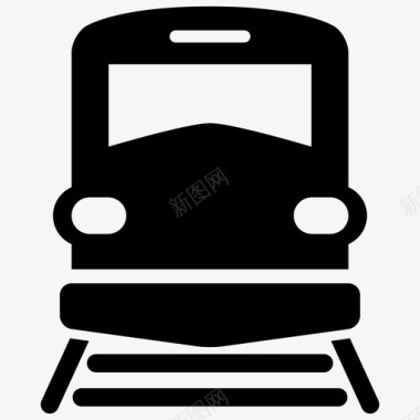 火车物流铁路图标图标