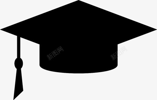 毕业帽帽子教育图标svg_新图网 https://ixintu.com 学校 帽子 教育 毕业帽