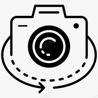 摄影技术数码影像数码相机图标图标