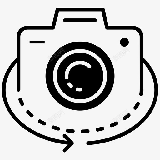 摄影技术数码影像数码相机图标svg_新图网 https://ixintu.com 摄影技术 数码影像 数码摄影 数码相机 现代摄影相机 虚拟现实字形图标