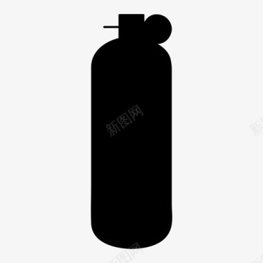 气瓶潜水氧气图标图标