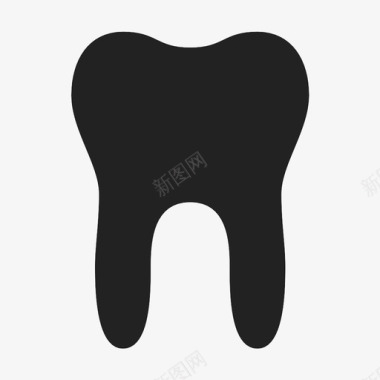 臼齿牙医医生图标图标