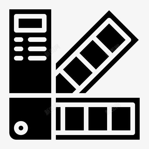 pantone颜色油漆工图标svg_新图网 https://ixintu.com pantone 油漆工 设计实体 调色板 颜色