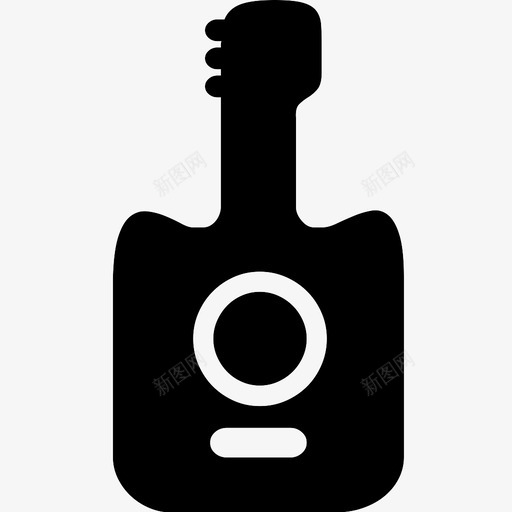 吉他乐器现场图标svg_新图网 https://ixintu.com 乐器 吉他 歌手 歌曲 现场 音乐