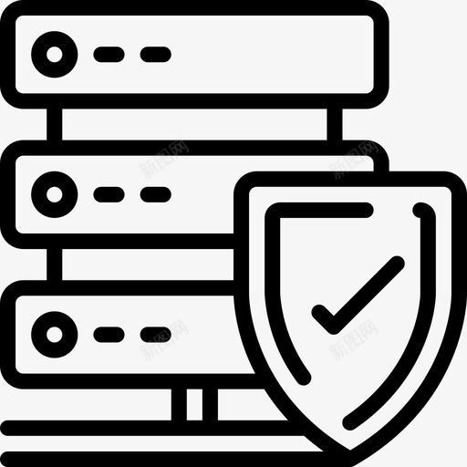 受保护服务器数据保护图标svg_新图网 https://ixintu.com 保护 受保护服务器 安全 数据 数据保护概述