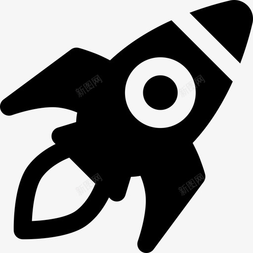火箭运输太空火箭图标svg_新图网 https://ixintu.com 太空火箭 火箭 运输