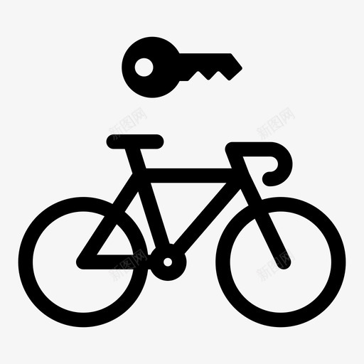 租自行车自行车出租图标svg_新图网 https://ixintu.com 出租 租自行车 自行车 车辆 运输