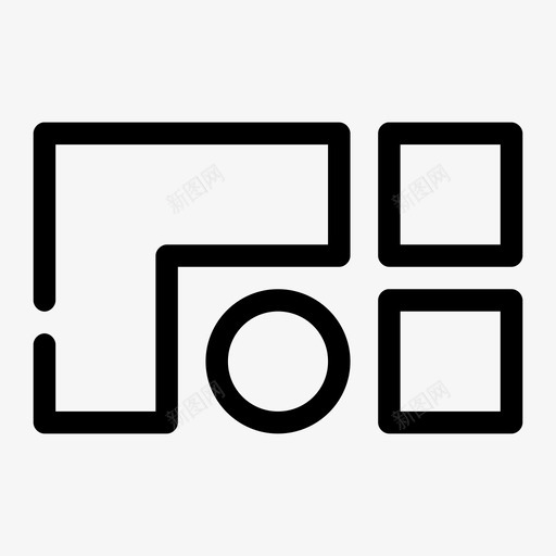 输入箭头方框图标svg_新图网 https://ixintu.com 下载 向下 控制面板间隙介质 方框 箭头 输入