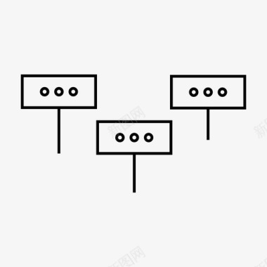 抗议矛盾抵触图标图标