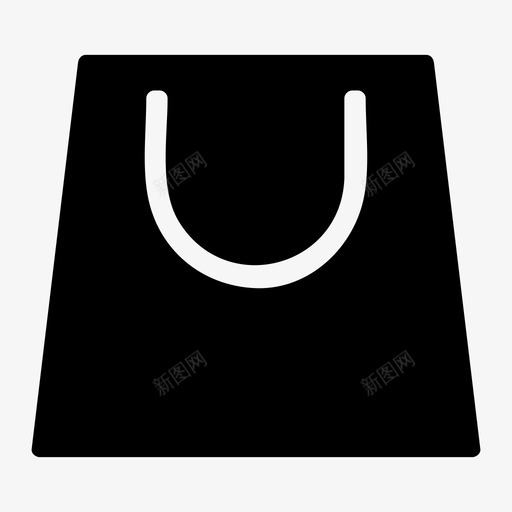 购物袋购买费用图标svg_新图网 https://ixintu.com 国家预算 字形 市场开发 网页设计 融资 购买 购物袋 费用