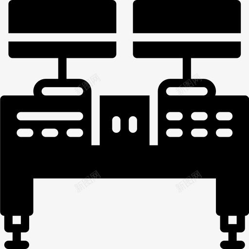 控制站交货物流图标svg_新图网 https://ixintu.com 交货 包装 控制站 物流 装运 预处理交货vol1solid