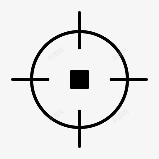狙击手射击运动和比赛图标svg_新图网 https://ixintu.com 射击 武器 狙击手 目标 运动和比赛