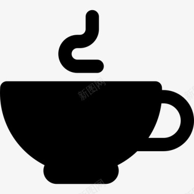 咖啡杯食物办公室生产力图标图标