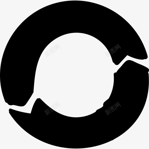 圆形形状手工制作图标svg_新图网 https://ixintu.com 圆形 形状 手工制作